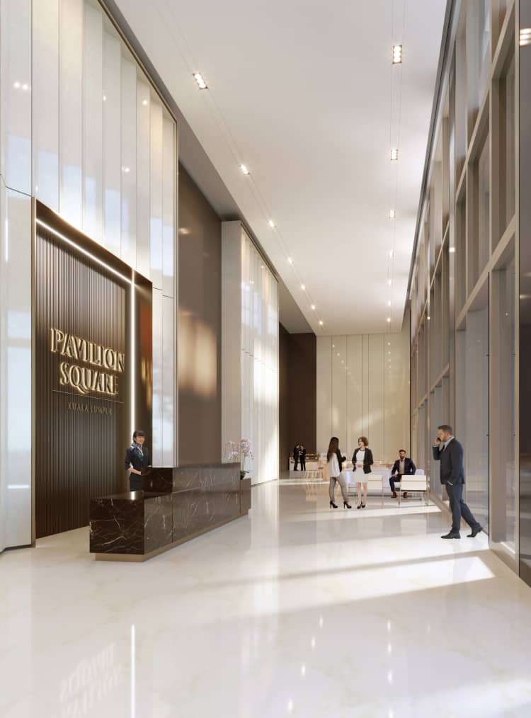 A Grand Corporate Arrival