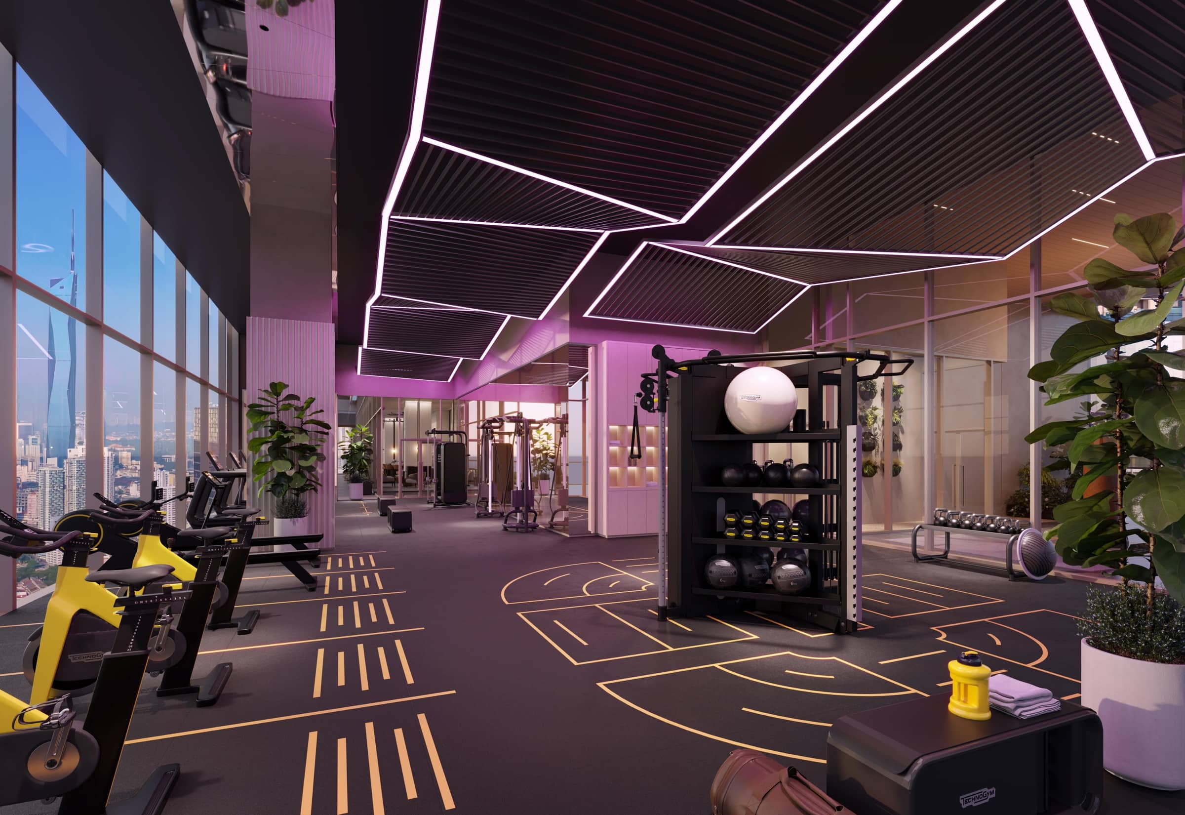 Indoor gymnasium