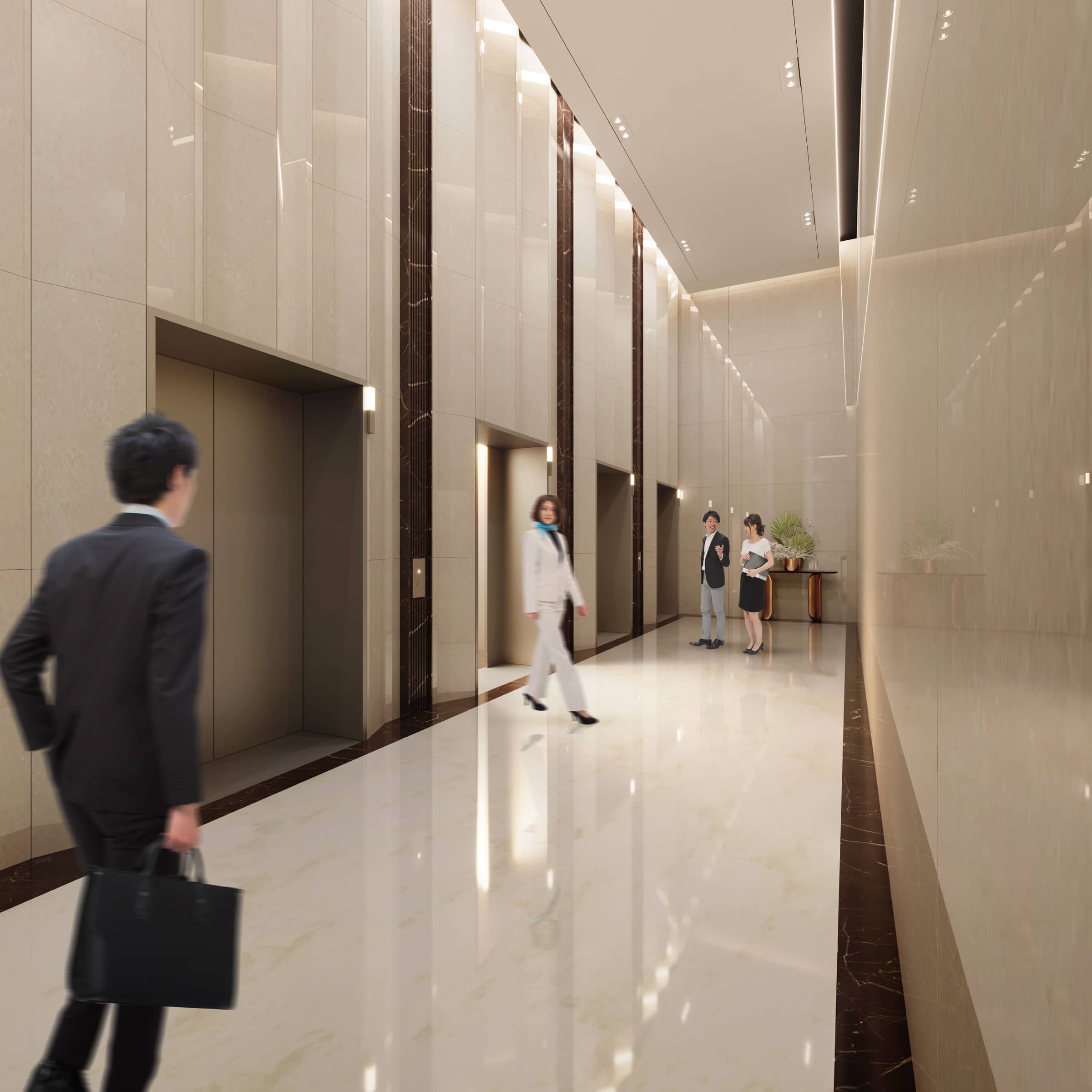 Lift lobby