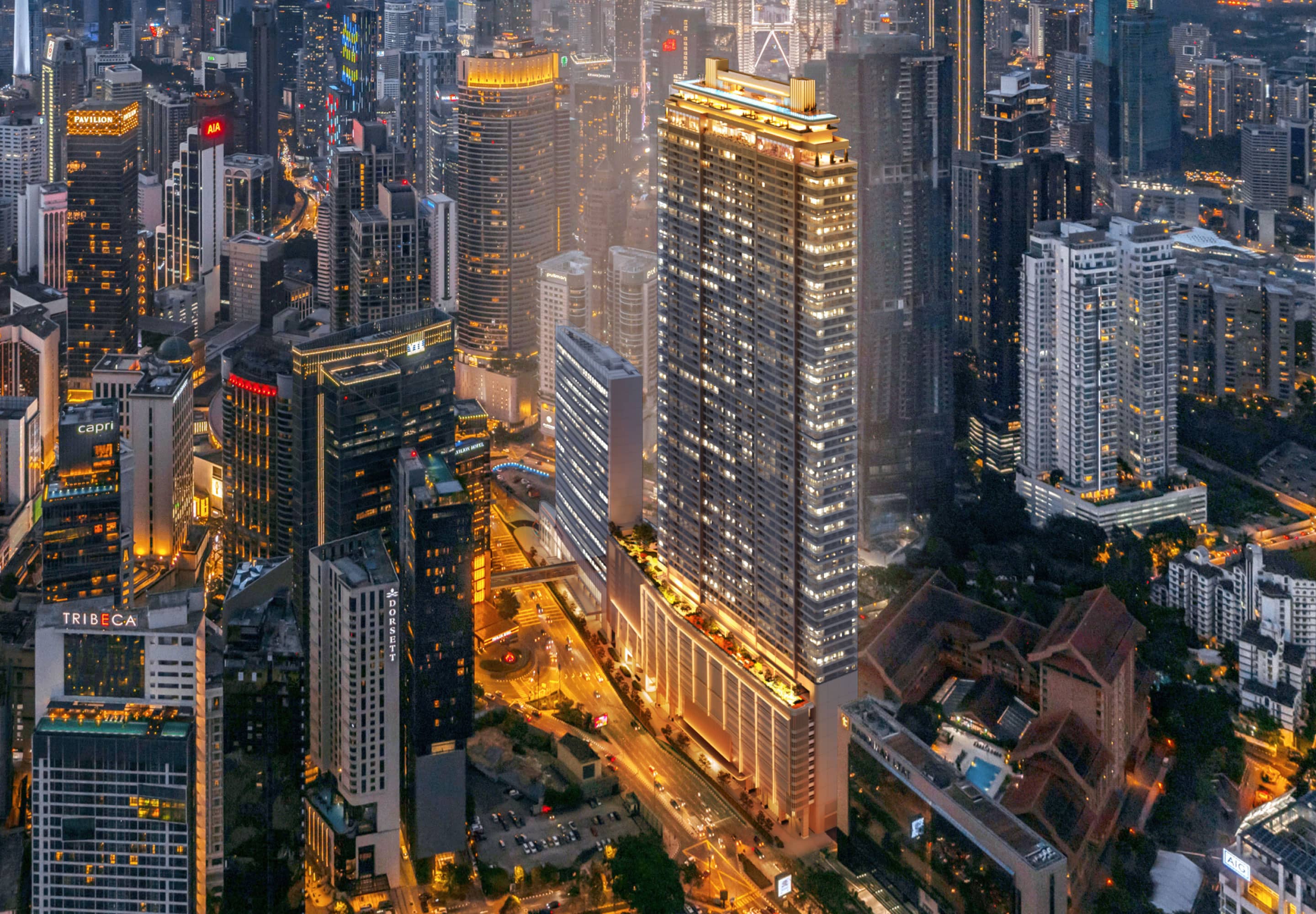 Corporate Suites and Luxury Residences towers