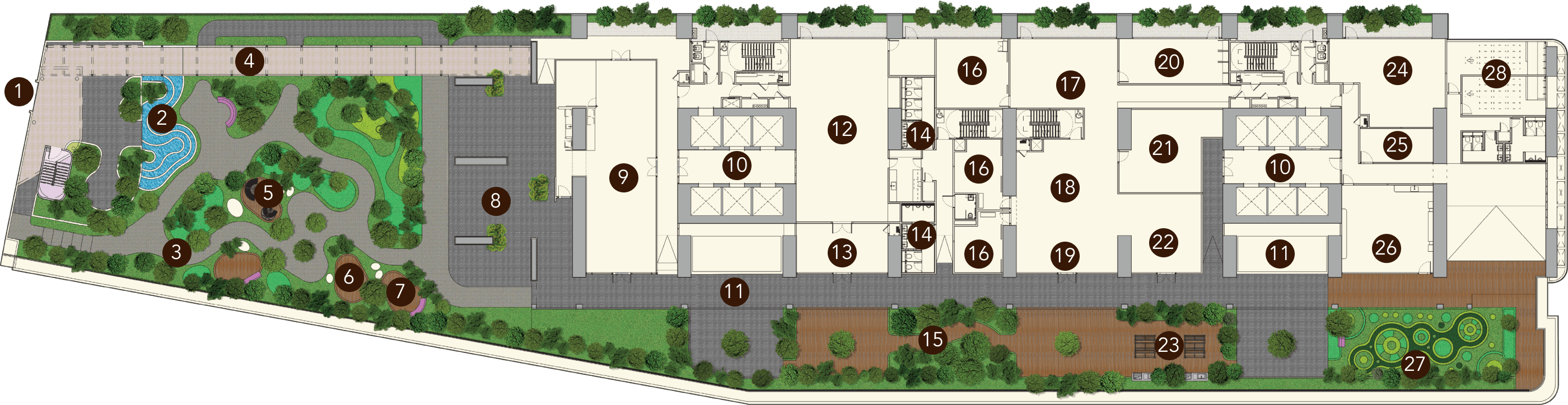 Level 12 &ndash; Courtyard Garden