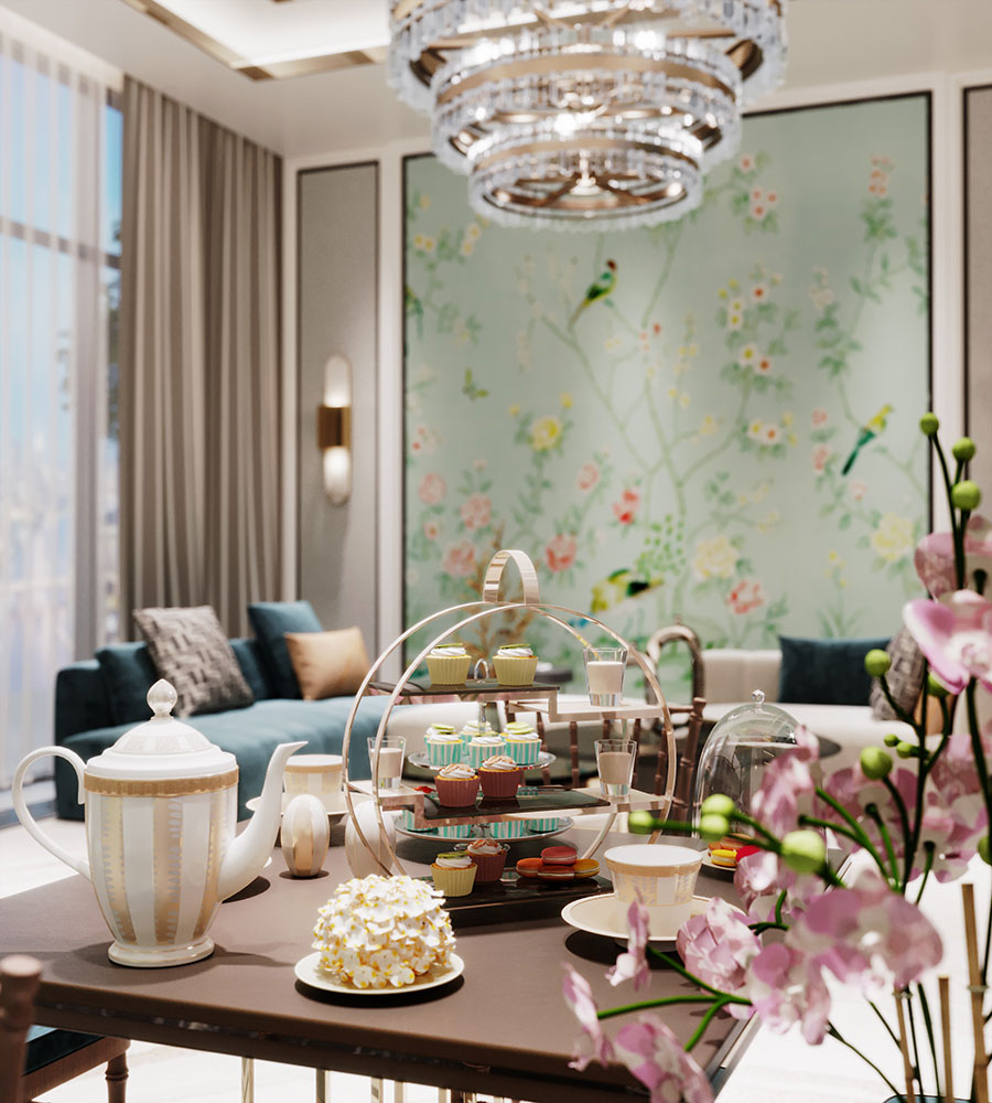 Pavilion Embassy - Mayfair Residences has exclusive facilities like a Tea Room
